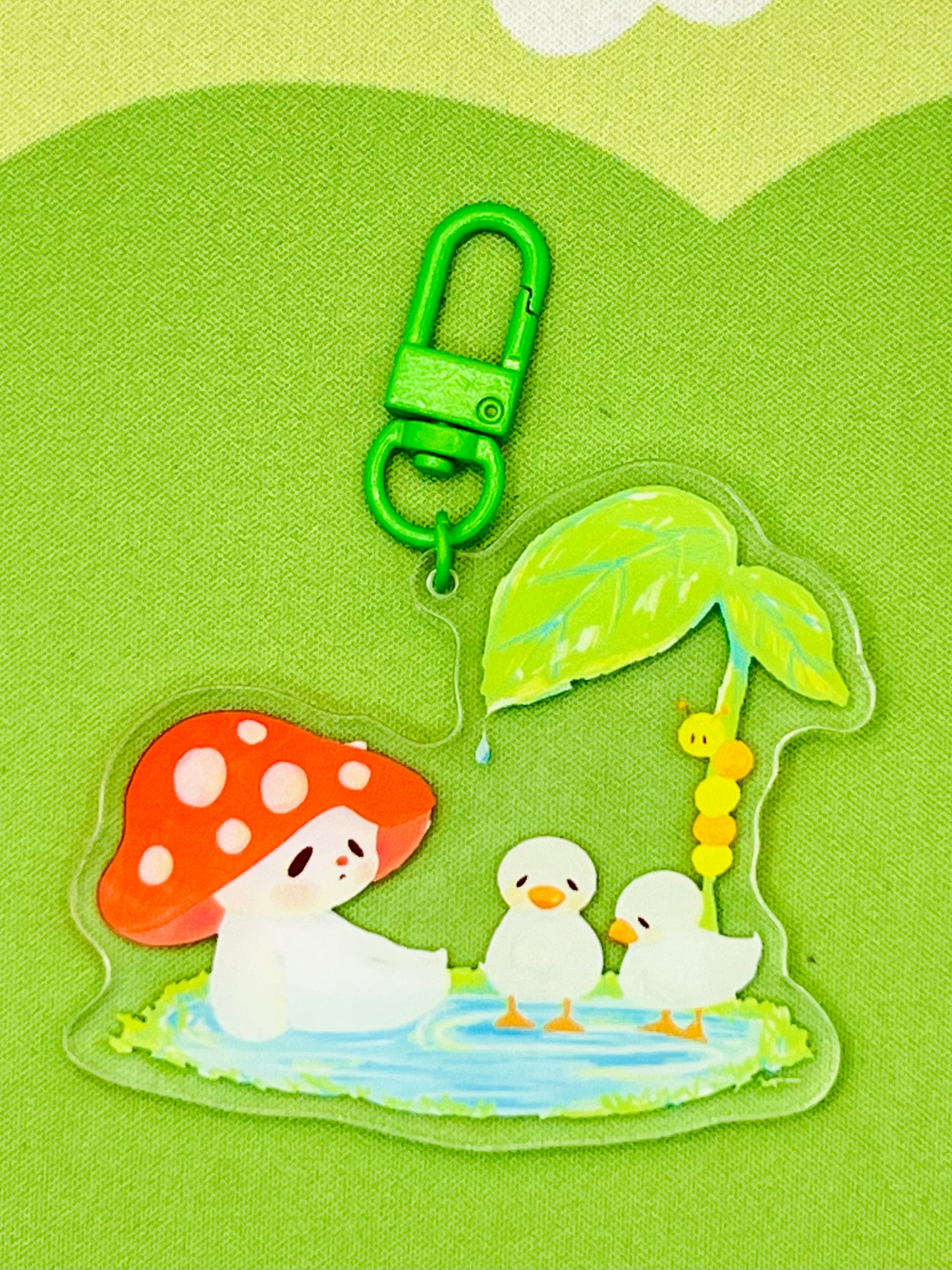 Marshall Duck Party Keychain