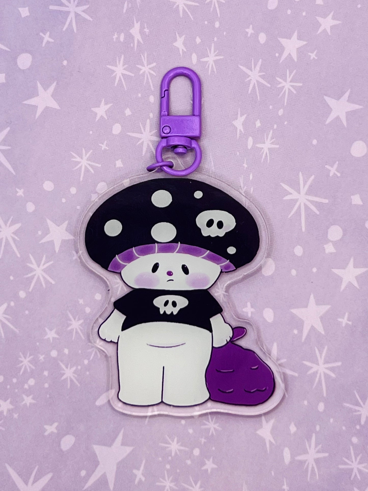 Mosh Mushroom Keychain