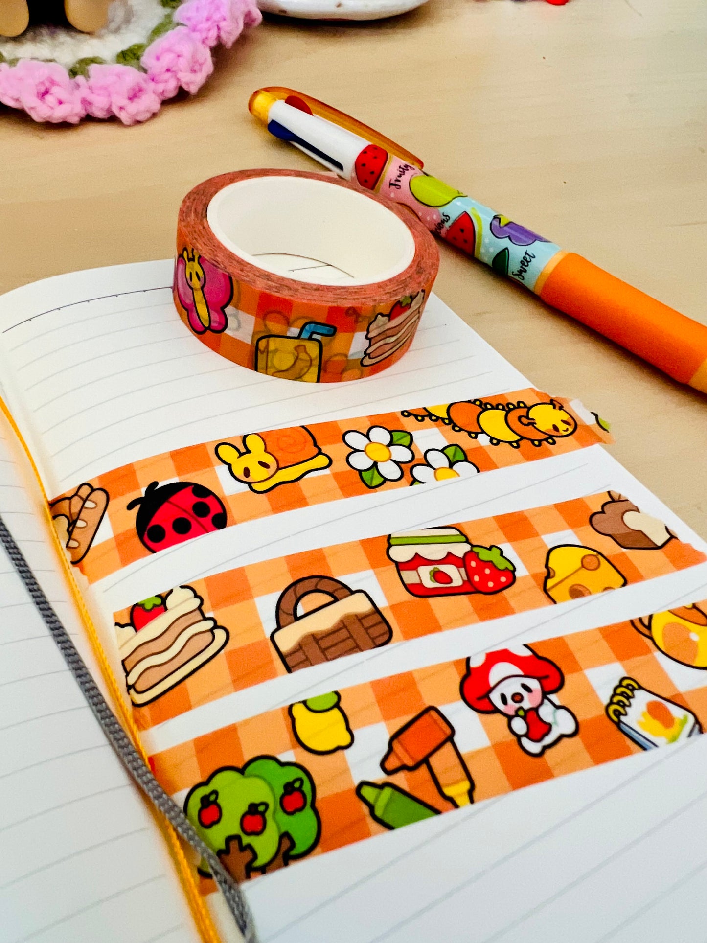 Picnic Marshall Washi Tape