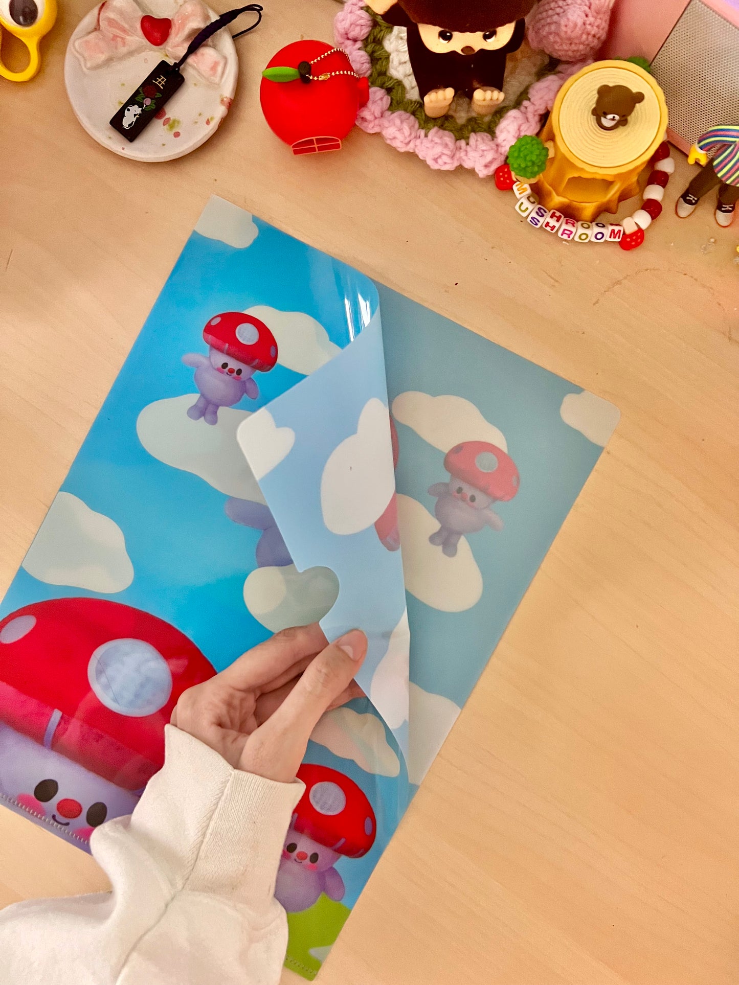 Marshall Mascot File Folder