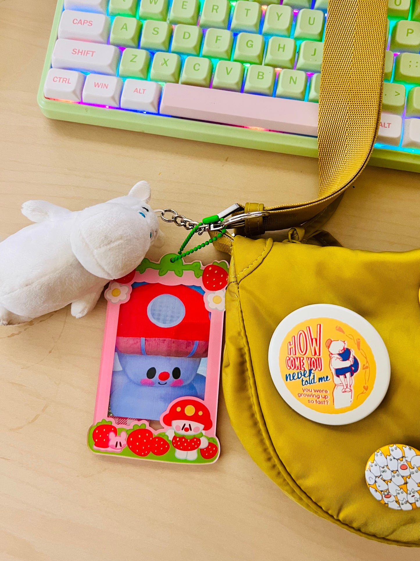 Marshall Mascot Photocard