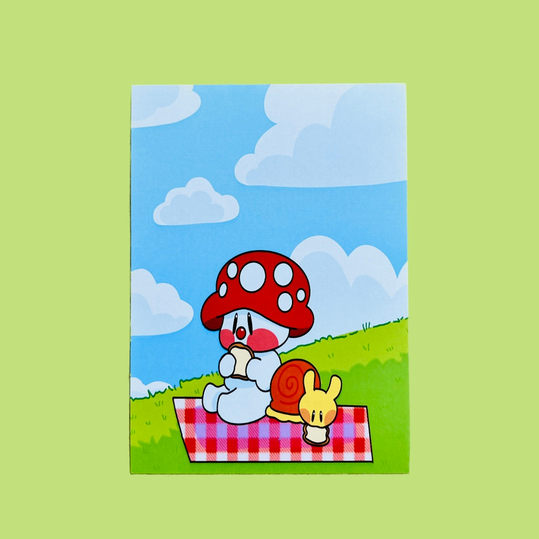 Picnic Marshall Print