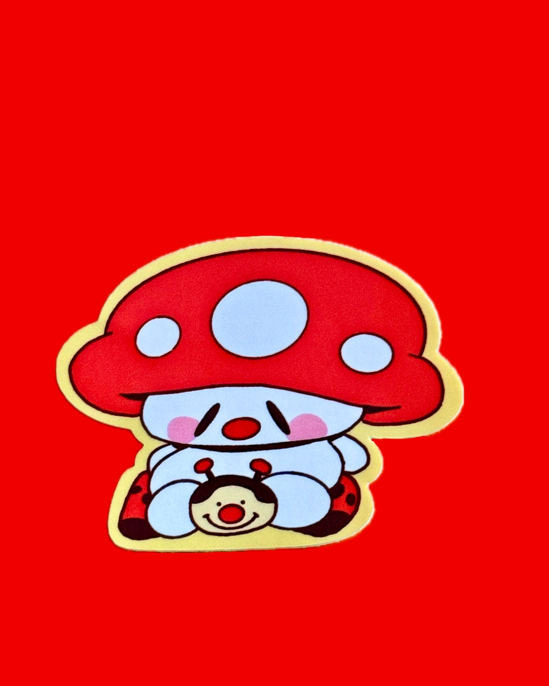 Marshall Ladybug Pillow Sticker