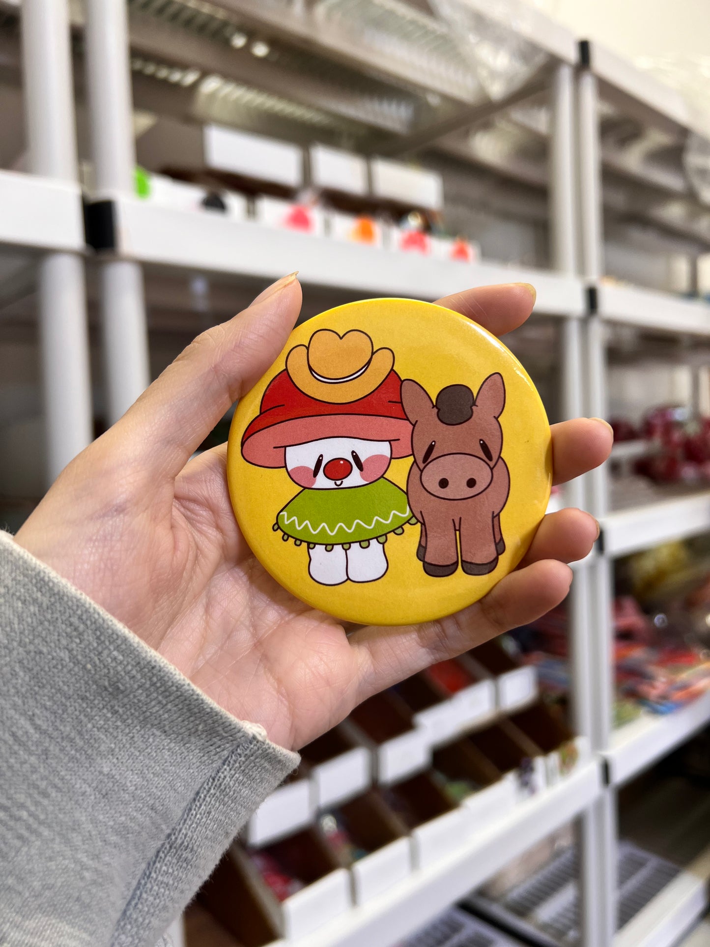 Immigration Resources Fundraiser Button Pin