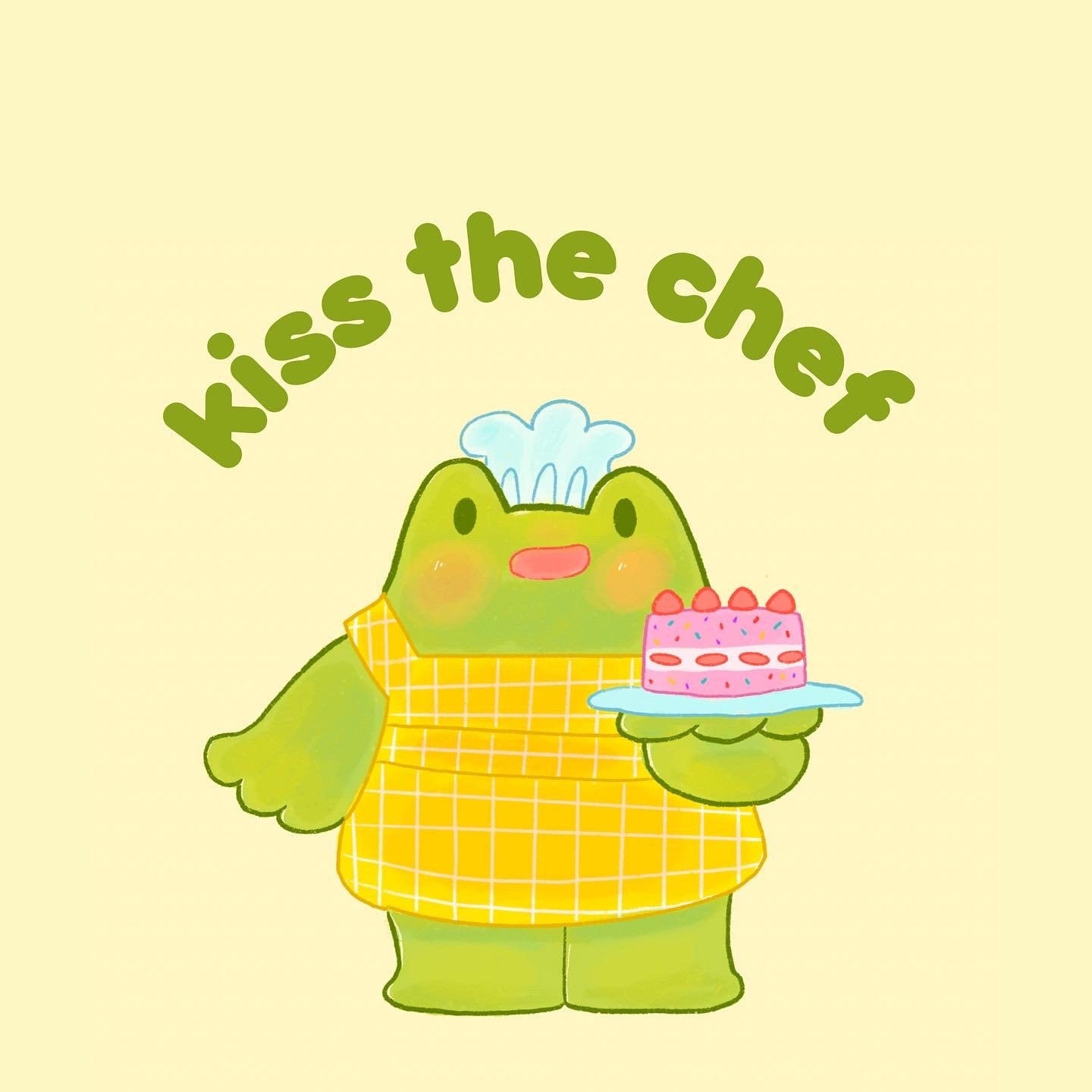 “Kiss the Chef” Hop’s Bakery Apron