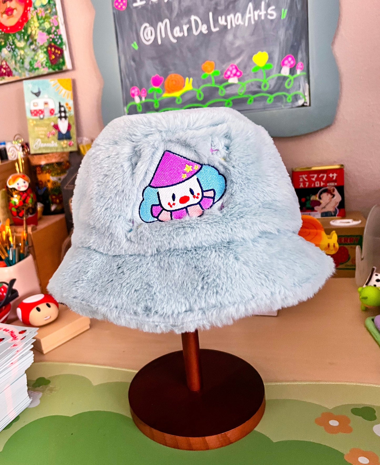 Bloo Circus Dog Bucket Hat