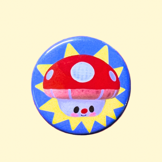 Marshall Mascot Mini Button