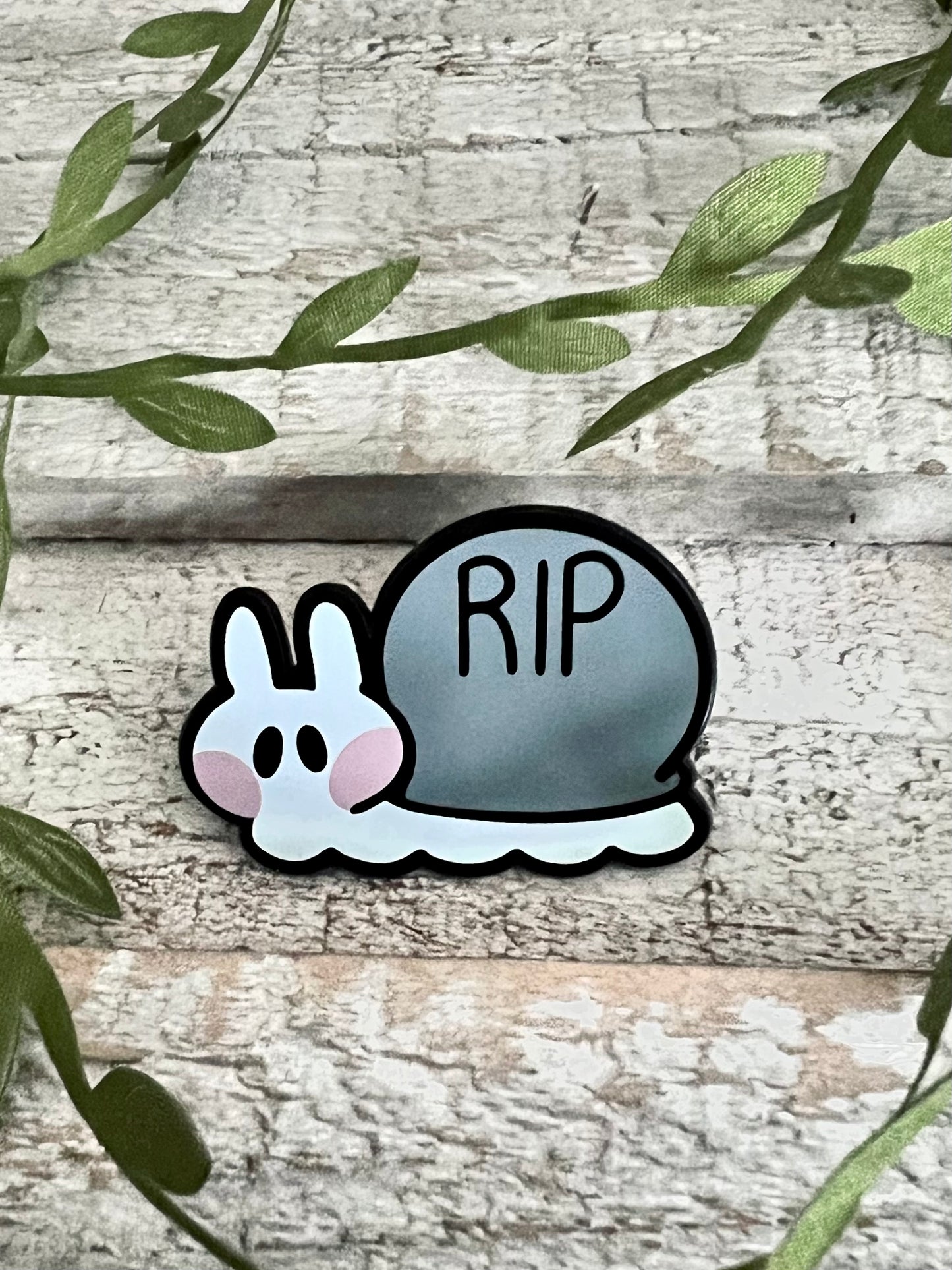 Graveyard Snail Pin