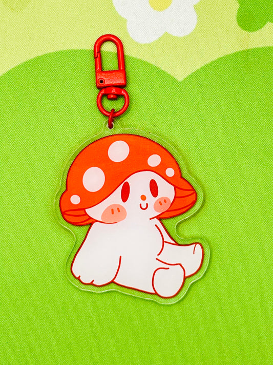 Sitting Marshall Keychain