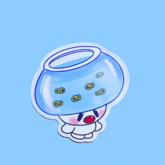 Fishbowl Marshall Sticker