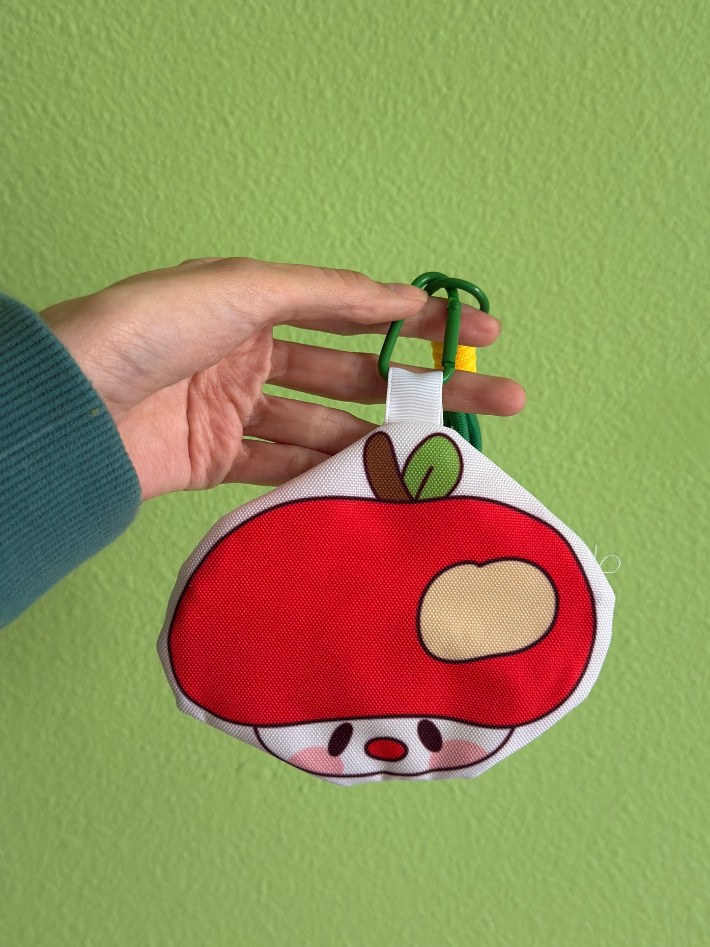 Apple Marshall Coin Bag Keychain