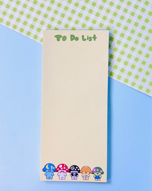 Mushroom Pals Notepad