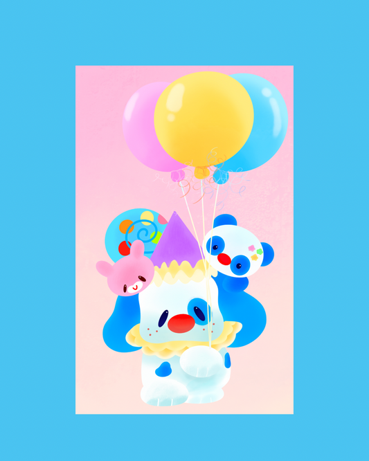 Bloo’s Circus Print