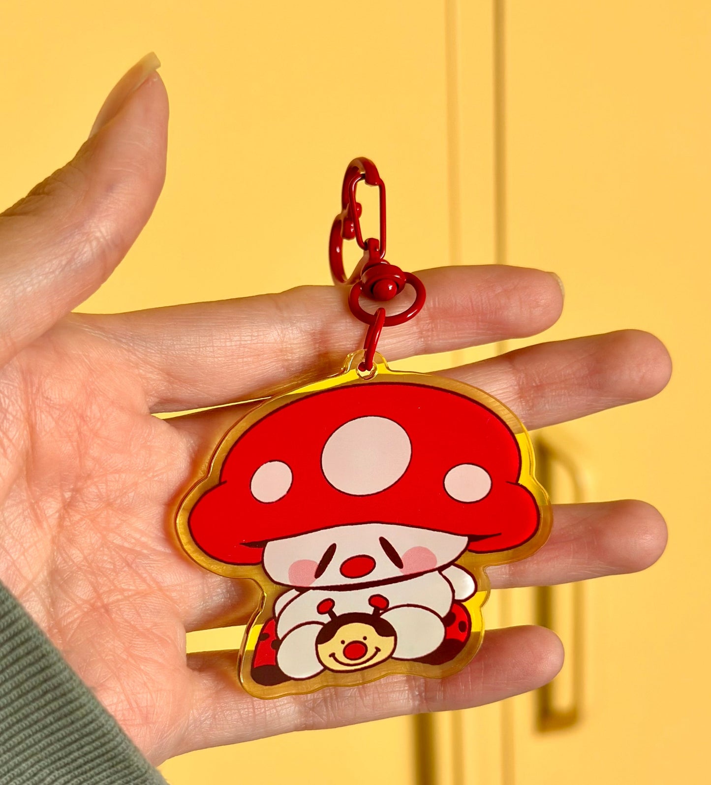 Marshall Ladybull Pillow Keychain