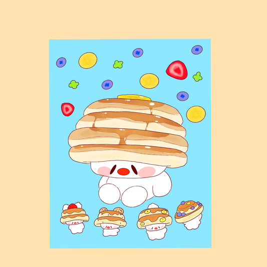 Marshall Pancake Print