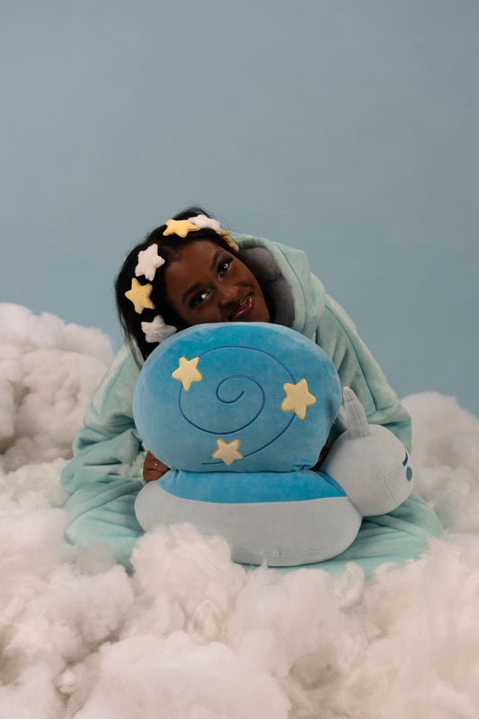 Starry Snail Pillow
