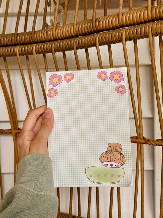 Marshall Matcha Notepad