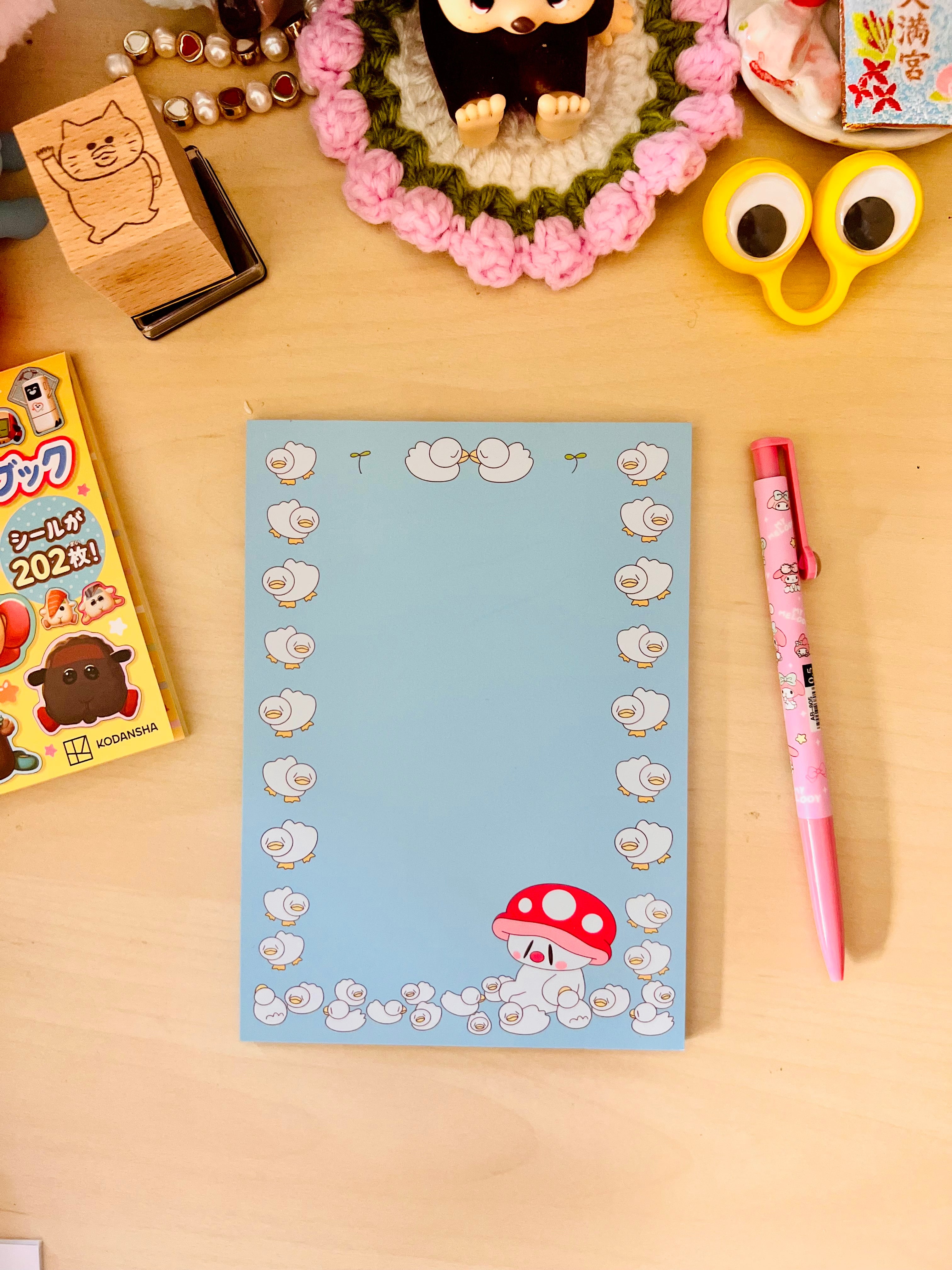 Marshall & Ducks Notepad – MarDeLunaArts