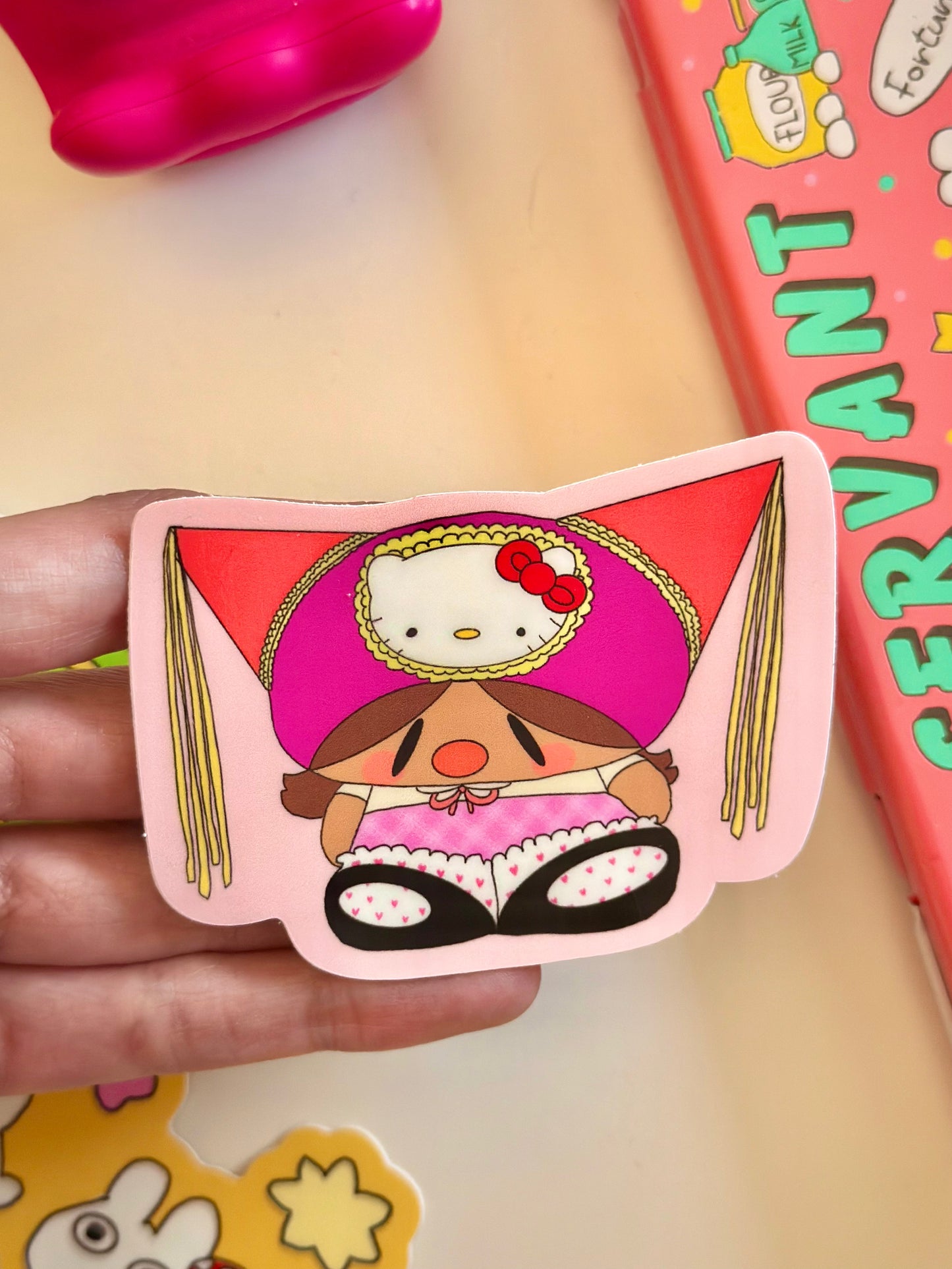 Piñata Girl Sticker