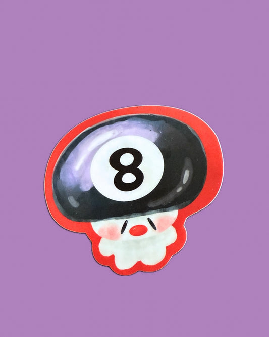 8 Ball Marshall Sticker