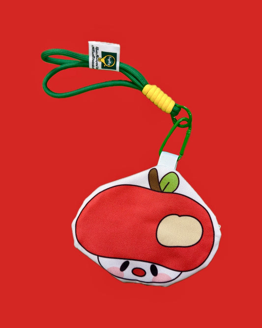 Apple Marshall Coin Bag Keychain