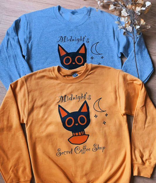 Midnight Cat Sweater