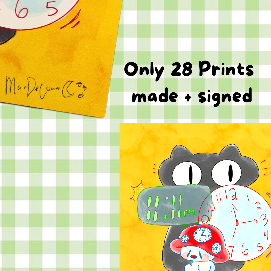 Limited Signed Marshall Time Art Print