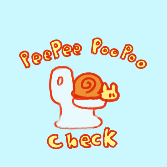 Pee Pee Poo Poo Check T-shirt *PREORDER*