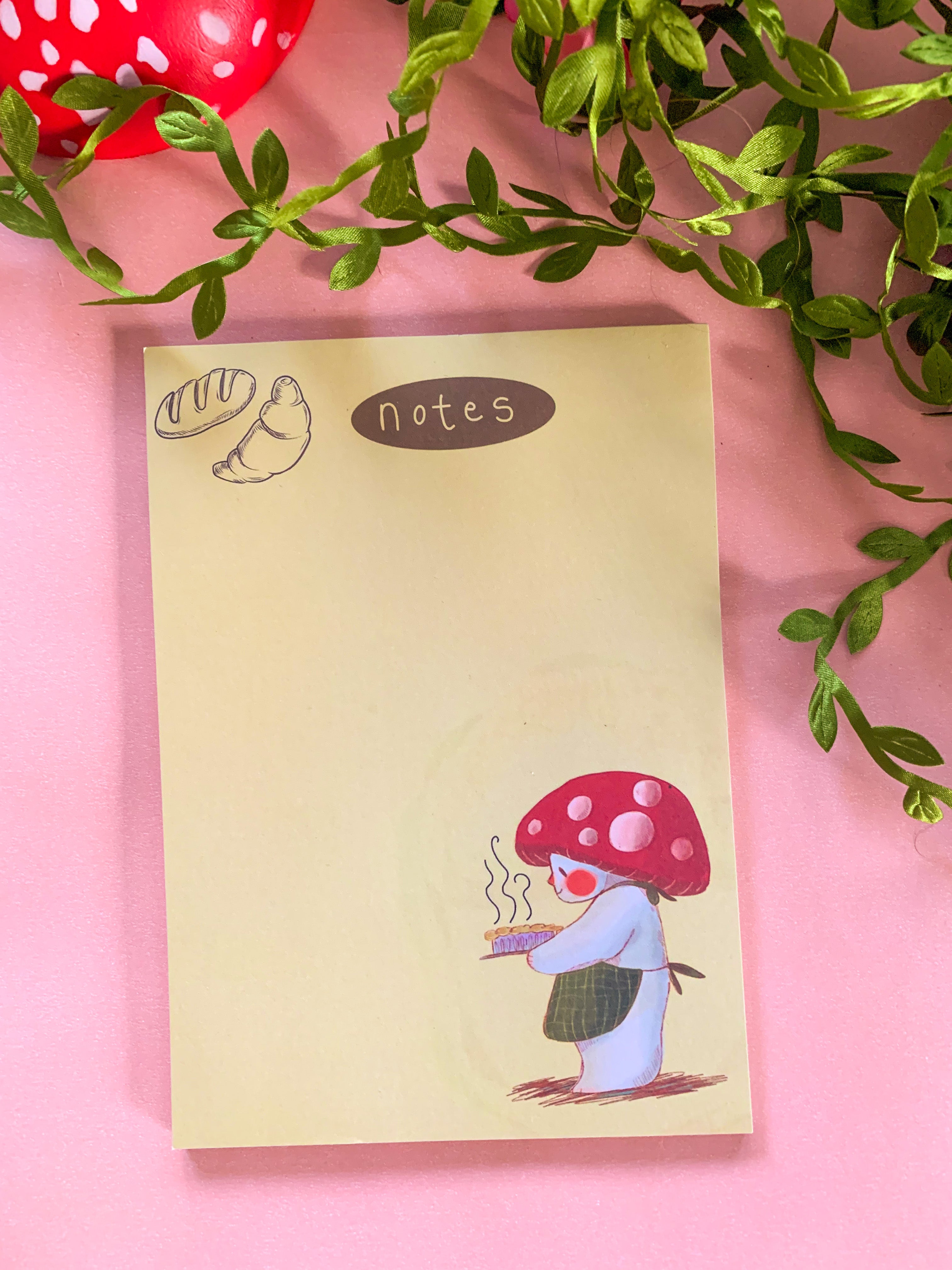 Bakery Marshall Notepad – MarDeLunaArts