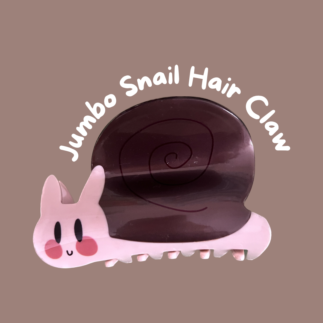 Jumbo Snail Hair Claw
