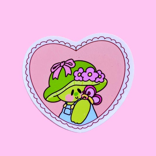 Meadow Heart Sticker