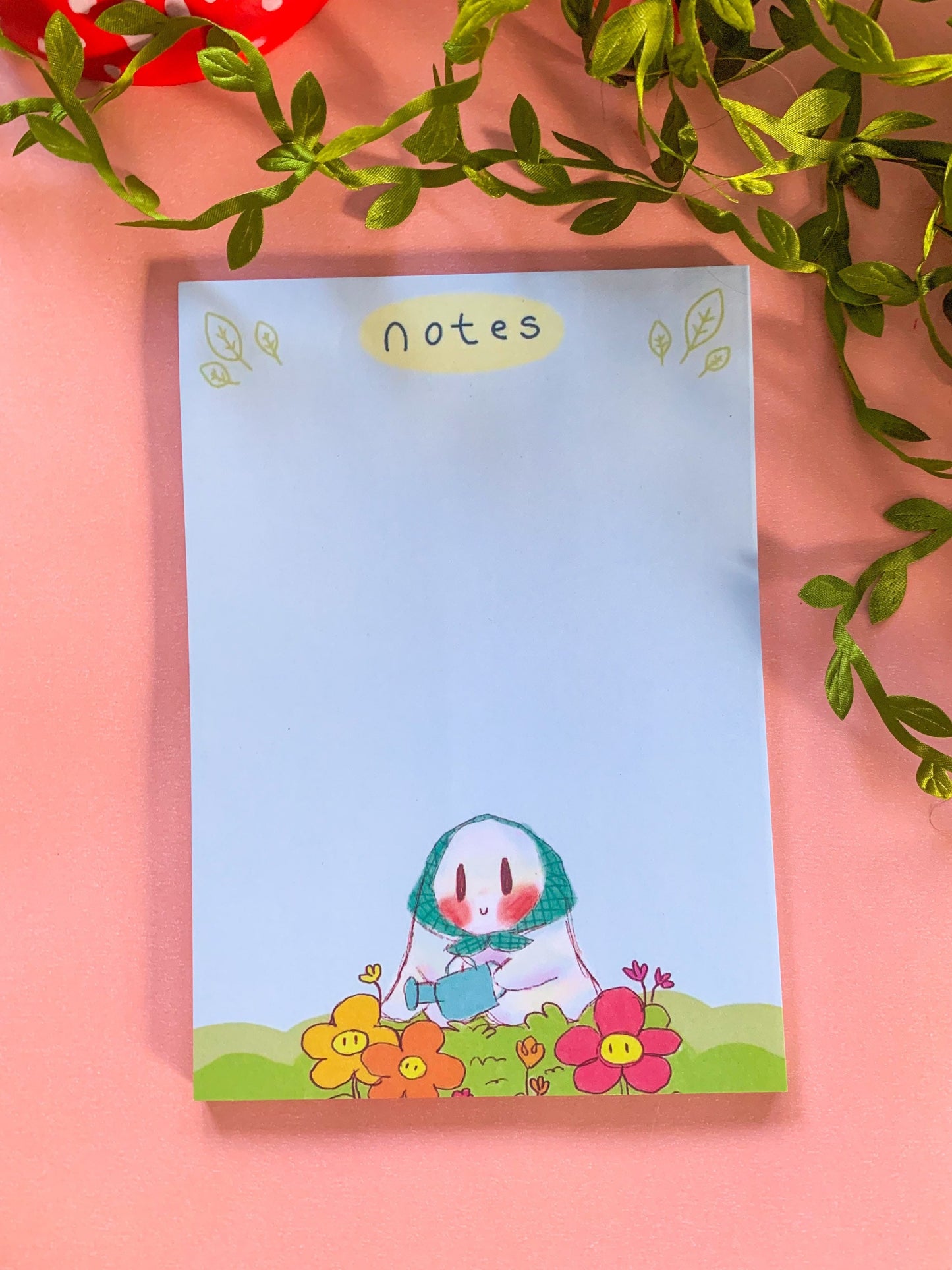 Ghostie’s Flower Shop Notepad