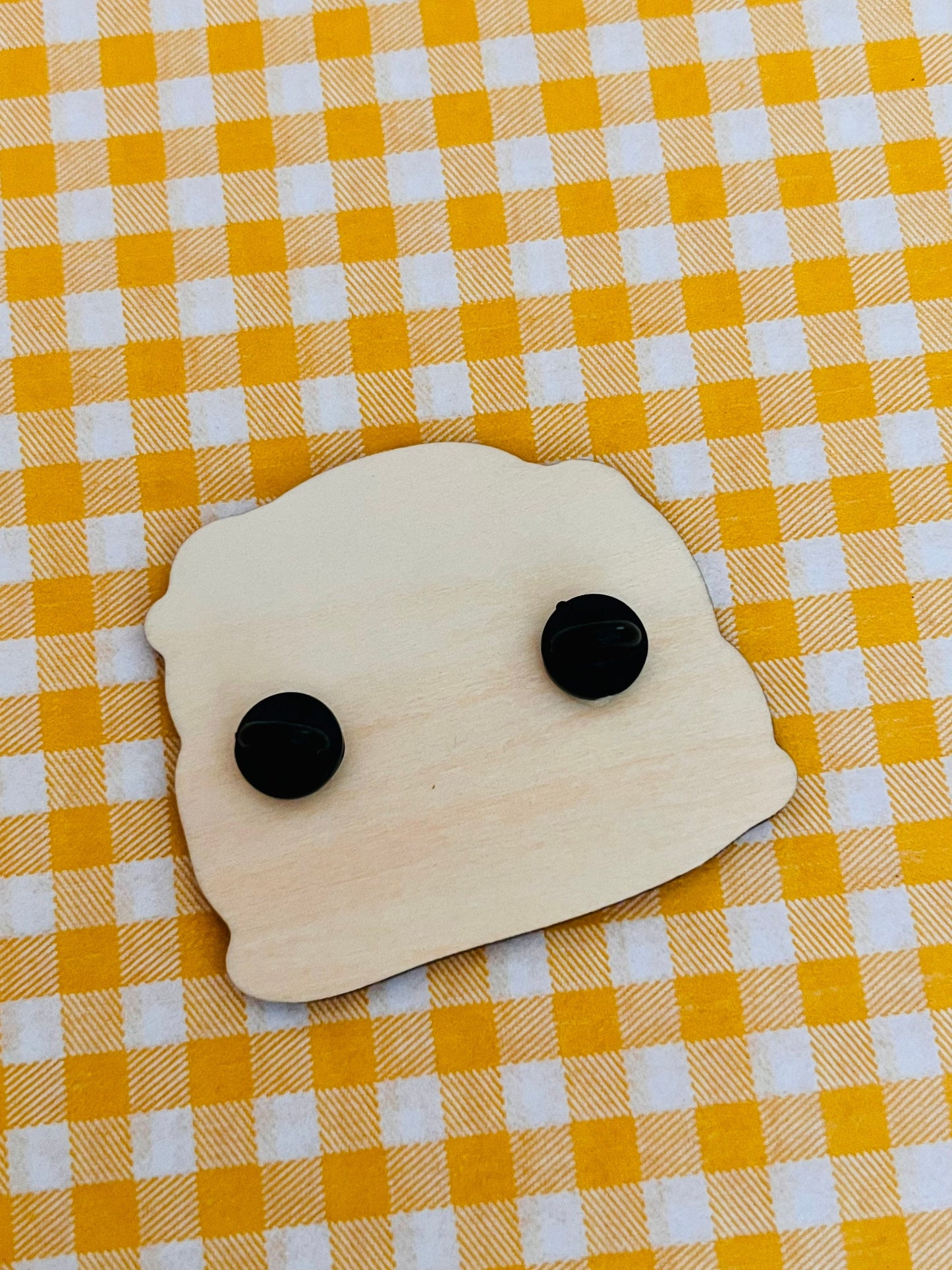 Ghostie Stroll Wooden Pin